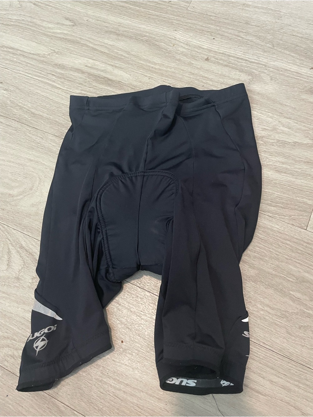 SUGOI Black Women's Athletic Cycling Shorts